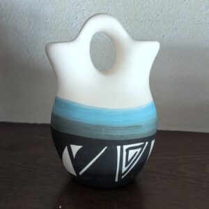 Cheyenne-Pottery-Spirit-Dancer-Wedding-Vase