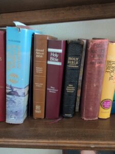Collection-of-Assorted-Bibles-and-Religious-Reference-Books
