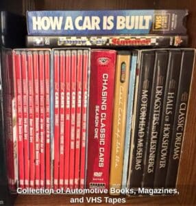 Collection-of-Automotive-Books-Magazines-and-VHS-Tapes-second-image