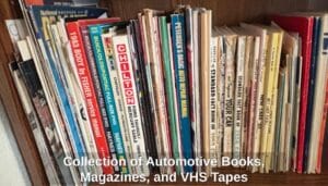 Collection-of-Automotive-Books-Magazines-and-VHS-Tapes-third-image