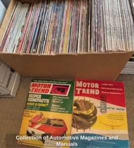 Collection-of-Automotive-Magazines-and-Manuals