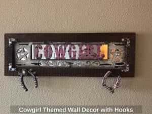 Cowgirl-Themed-Wall-Decor-with-Hooks