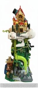 Custom-Lego-Autumn-or-Halloween-Diorama-with-Lego-Icons-Autumn-Cottage-Garden-Set-fourth-image