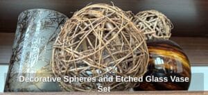 Decorative-Spheres-and-Etched-Glass-Vase-Set
