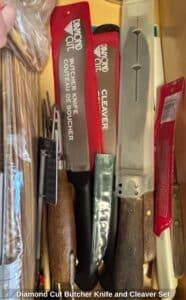 Diamond-Cut-Butcher-Knife-and-Cleaver-Set