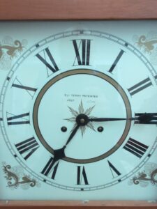 Eli-Terry-Jr.-Pillar-and-Scroll-Shelf-Clock