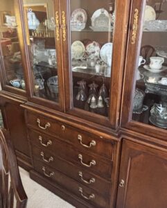 Ethan-Allen-Georgian-Court-Collection-Solid-Cherry-China-Cabinet-second-image