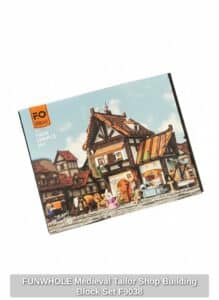 FUNWHOLE-Medieval-Tailor-Shop-Building-Block-Set-F