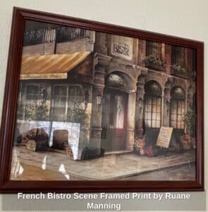 French-Bistro-Scene-Framed-Print-by-Ruane-Manning-second-image