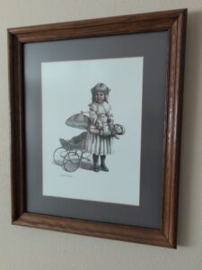Joanne-Thompson-Little-Girl-with-Doll-and-Pram-Print
