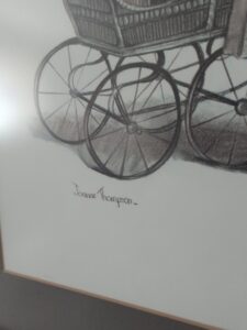 Joanne-Thompson-Little-Girl-with-Doll-and-Pram-Print-second-image