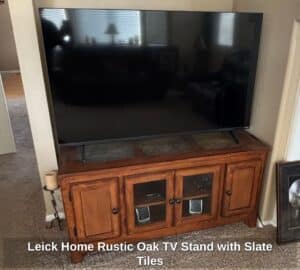 Leick-Home-Rustic-Oak-TV-Stand-with-Slate-Tiles