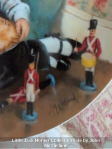 Little-Jack-Horner-Collector-Plate-by-John-McClelland