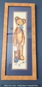 Mary-Ann-June-Teddy-Bear-Framed-Print-second-image