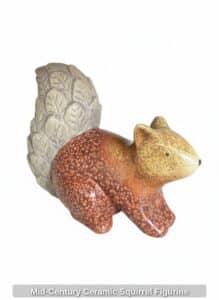Mid-Century-Ceramic-Squirrel-Figurine