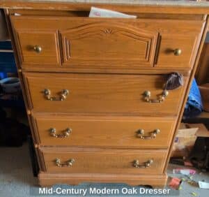 Mid-Century-Modern-Oak-Dresser