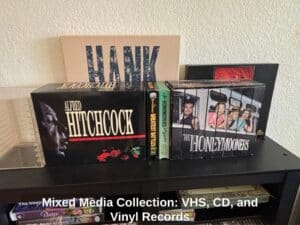 Mixed-Media-Collection-VHS-CD-and-Vinyl-Records