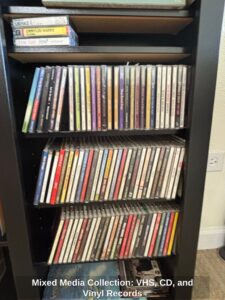 Mixed-Media-Collection-VHS-CD-and-Vinyl-Records-second-image