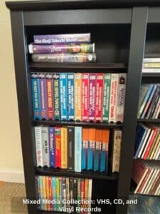 Mixed-Media-Collection-VHS-CD-and-Vinyl-Records-third-image