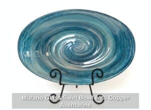 Murano-Glass-Swirl-Bowl-with-Copper-Aventurine