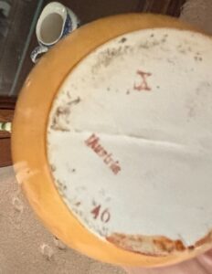 Pair-of-Royal-Bonn-Ceramic-Pitchers-with-Floral-Motif-second-image