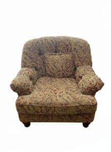 Paisley-Print-Recliner-Chair-and-Ottoman