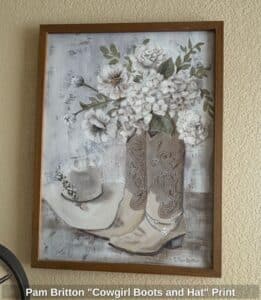 Pam-Britton-Cowgirl-Boots-and-Hat-Print