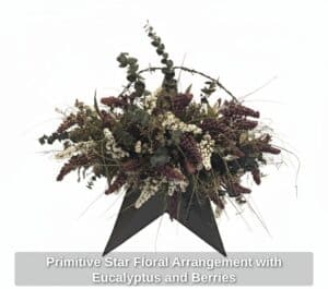 Primitive-Star-Floral-Arrangement-with-Eucalyptus-and-Berries