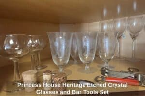 Princess-House-Heritage-Etched-Crystal-Glasses-and-Bar-Tools-Set