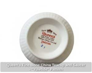 Queens-Fine-Bone-China-Teacup-and-Saucer-Yuletide-Pattern-second-image