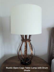 Rustic-Open-Cage-Table-Lamp-with-Drum-Shade