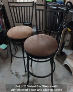Set-of-Swivel-Bar-Stools-with-Upholstered-Seats-and-Slatted-Backs