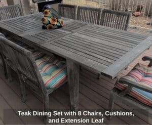Teak-Dining-Set-with-Chairs-Cushions-and-Extension-Leaf-second-image