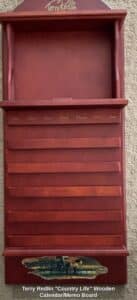 Terry-Redlin-Country-Life-Wooden-Calendar-or-Memo-Board
