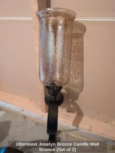 Uttermost-Joselyn-Bronze-Candle-Wall-Sconce-Set-of-second-image