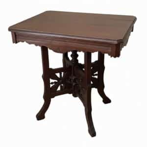 Victorian-Eastlake-Walnut-Parlor-Table-with-Carved-Base