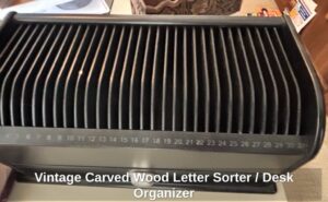 Vintage-Carved-Wood-Letter-Sorter-or-Desk-Organizer