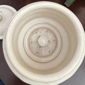 Vintage-Ceramic-Butter-Churn-or-Cheese-Maker-second-image