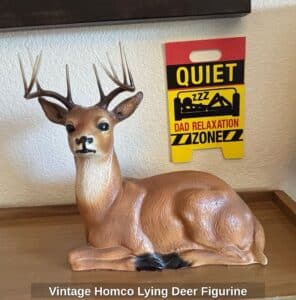 Vintage-Homco-Lying-Deer-Figurine