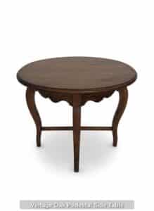 Vintage-Oak-Pedestal-Side-Table