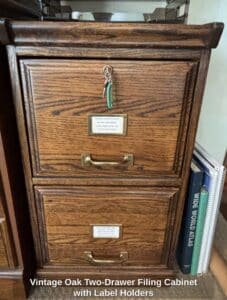 Vintage-Oak-Two-Drawer-Filing-Cabinet-with-Label-Holders