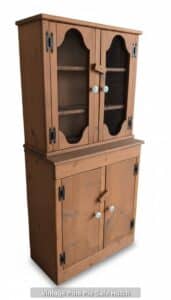 Vintage-Pine-Pie-Safe-Hutch-second-image