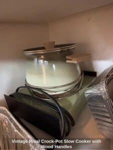Vintage-Rival-Crock-Pot-Slow-Cooker-with-Wood-Handles