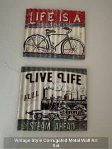 Vintage-Style-Corrugated-Metal-Wall-Art-Set