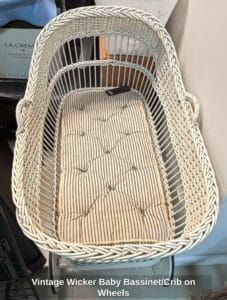 Vintage-Wicker-Baby-Bassinet-or-Crib-on-Wheels