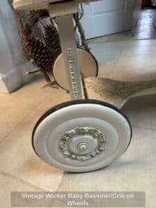 Vintage-Wicker-Baby-Bassinet-or-Crib-on-Wheels-third-image