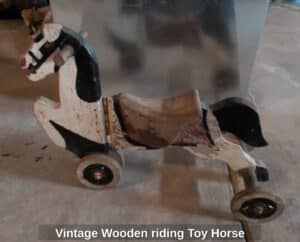 Vintage-Wooden-riding-Toy-Horse