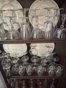 White-Ceramic-Candle-Holder-with-Purple-Taper-Candle-second-image