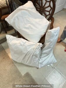 White-Down-Feather-Pillows