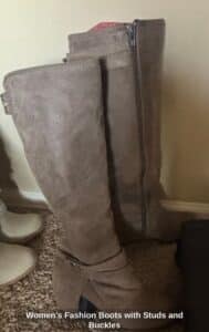 Womens-Fashion-Boots-with-Studs-and-Buckles-third-image